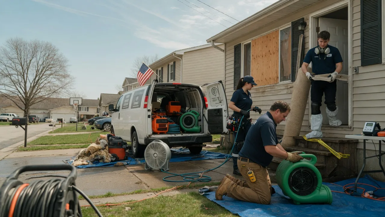 Water Damage Restoration in Clinton, MS near me